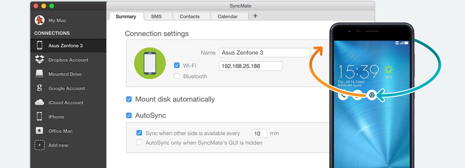 Asus smartphone sync Mac Asus smartphone sync Mac