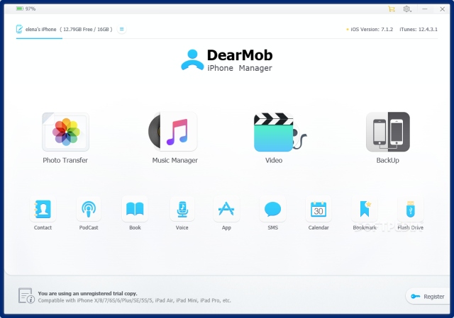 DearMob iPhone Manager