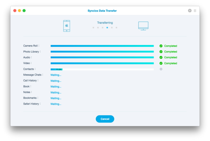 Let’s look at pros&cons of Syncios syncing software.