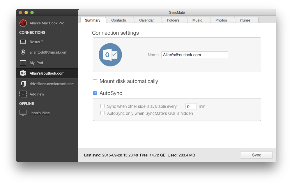 syncmate instructions