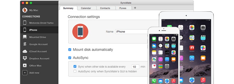 Synchronisation iOS et Mac