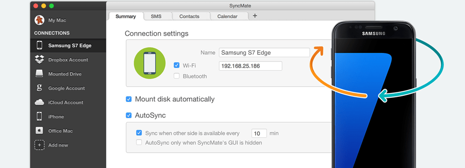 Samsung S7 Edge sync Mac Samsung S7 Edge sync Mac